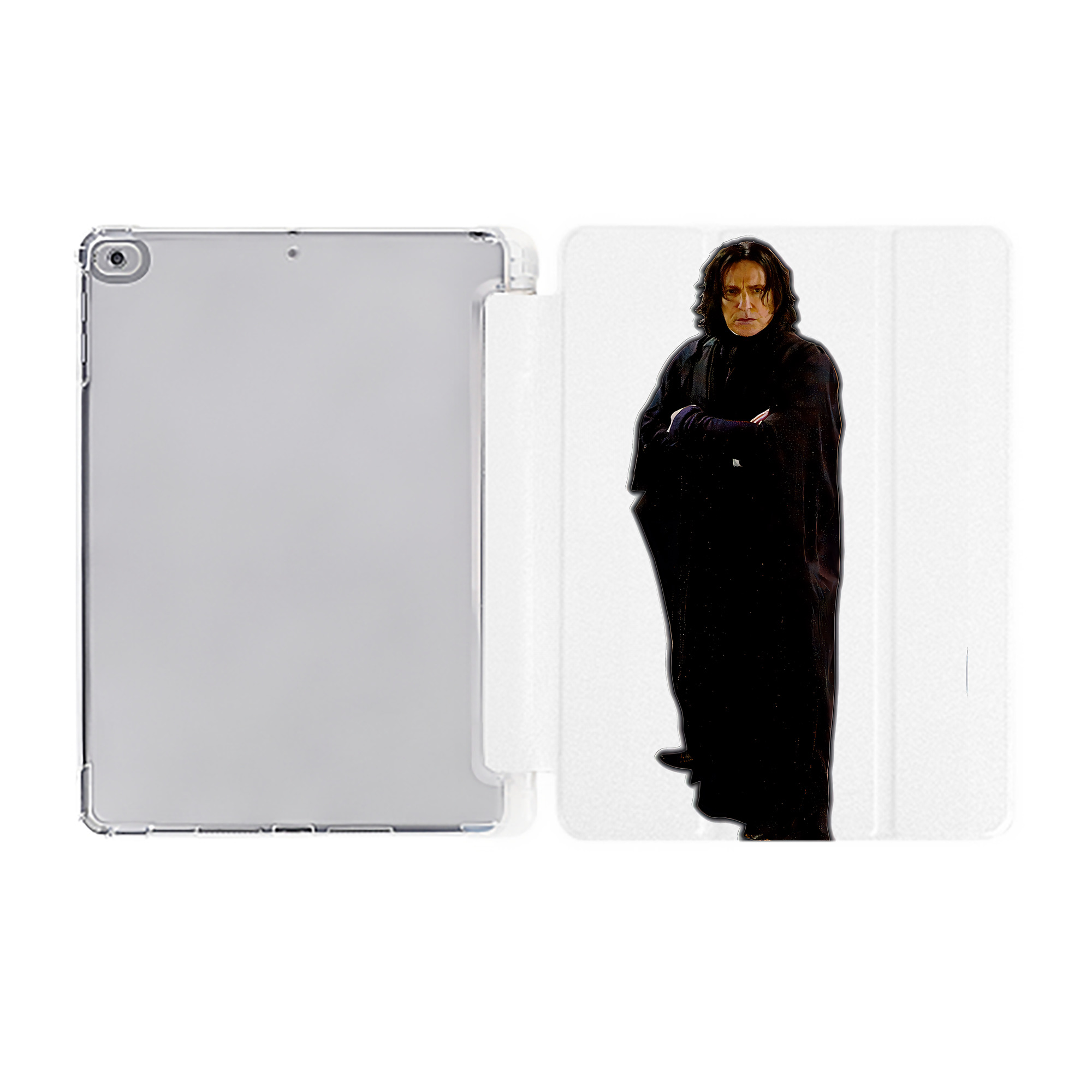 （画像用） Harry Potter ハリー・ポッターシリーズ IPad ケース ペン収納付き 三つ折りスタンド PUレザー×シリコン 対応機種9.5/10.5/10.9インチ